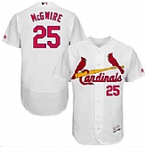 St.Louis Cardinals #25 Mark McGwire White 2016 Flexbase Collection Stitched Baseball Jersey DingZhi,baseball caps,new era cap wholesale,wholesale hats